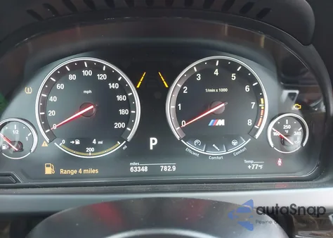 2014 BMW M6 Gran Coupe from USA, damaged, VIN WBS6C9C59ED467374